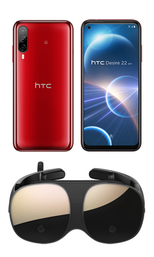 HTCSnapdragon 695ܤοޡȥեDesire 22 proפȯ䡣VR HMDVIVE FlowפȤΥåȥǥѰ