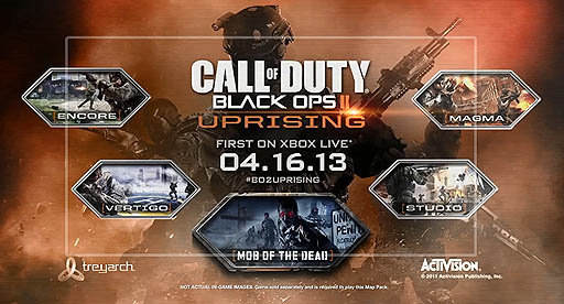 #002Υͥ/Call of Duty: Black Ops 2פXbox 360ǿDLCUprisingפƤ2013ǯ416ۿϡ4ͤΥ󥰤ϡӤǰδƹӤΤ