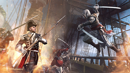 #004Υͥ/E3 2013Ϻμ͸ϥץ쥤䡼Assassin's Creed IV: Black Flagץǥ쥯ꥤ󥿥ӥ塼Vɤġ