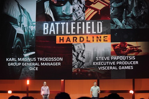 #026Υͥ/E3 2014ϡBattlefield: HardlineפStar Wars: BattlefrontסDragon Age: Inquisitionפʤɤо줷Electronic ArtsΥץ쥹ե