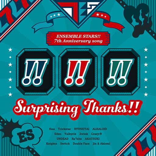 ֤󤵤֤륹ס7th Anniversary songSurprising Thanks!!ɤCD㥱åȤȻİư
