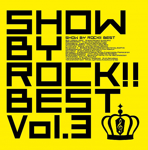 SHOW BY ROCK!!פγڶ50ʤϿ٥ȥХSHOW BY ROCK!! BEST Vol.3פ1218ȯ