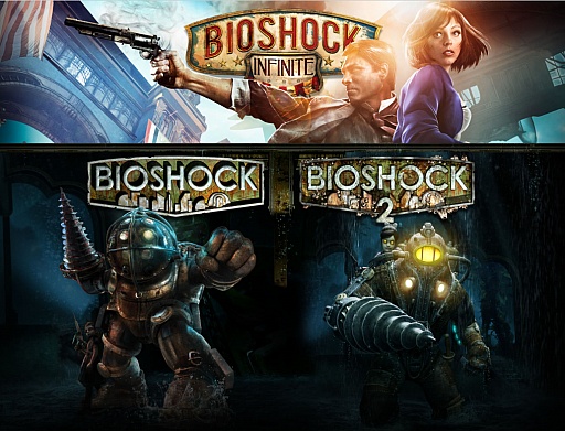  No.003Υͥ / BioShock: The CollectionפƤ2016ǯ913˥꡼ԤǤʤDLCޤǤ٤ƵͤHDޥ