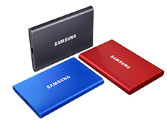 SamsungγդSSDPortable SSD T7פ6ܤ˹ȯ䡣PCIe³ˤ®