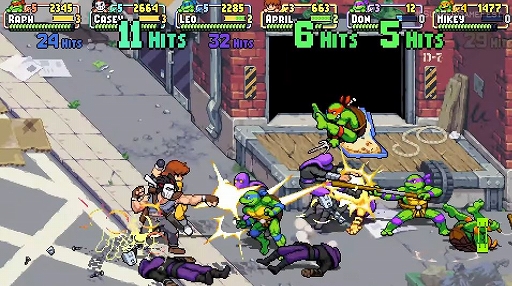 #003Υͥ/Teenage Mutant Ninja Turtles: Shredder's Revengeפȯ616˷ꡣ6Ͷϥץ쥤α