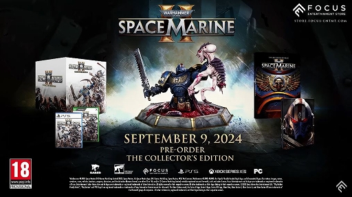 Warhammer 40,000: SPACE MARINE 2פȯ2024ǯ99˷ꡣǿȥ쥤顼θ