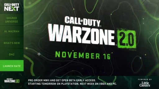  No.018Υͥ / Call of Duty: Warzone 2.0פΥ1116˷ꡣޥåפ俷⡼ɤʤɤξ